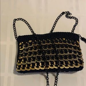 Hand made evening clutch (7.5 x 5 inches)